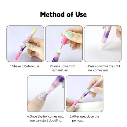 Creative Nail Art Acrylic Pen Set™