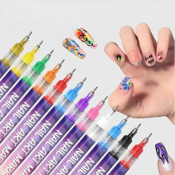 Creative Nail Art Acrylic Pen Set™