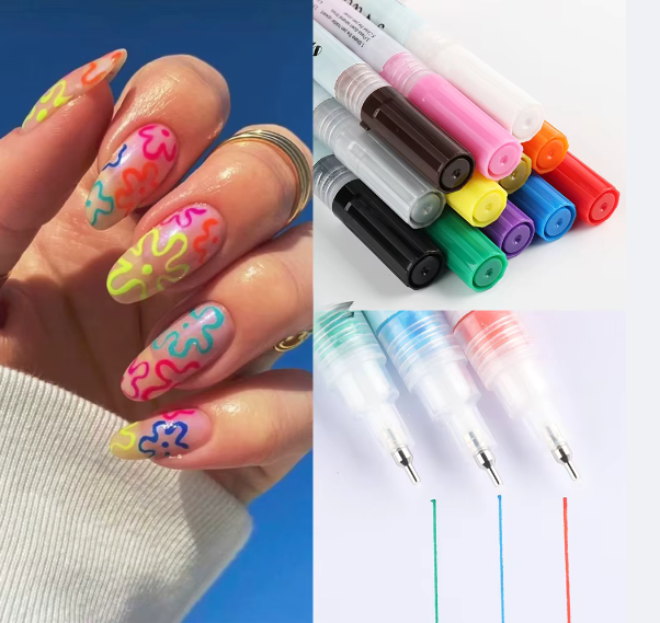 Creative Nail Art Acrylic Pen Set™