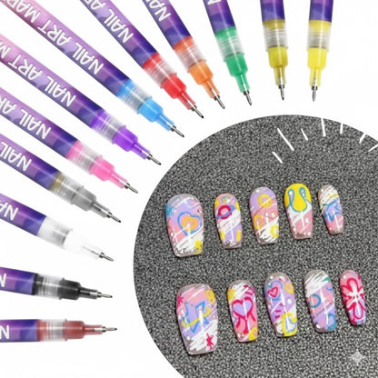 Creative Nail Art Acrylic Pen Set™